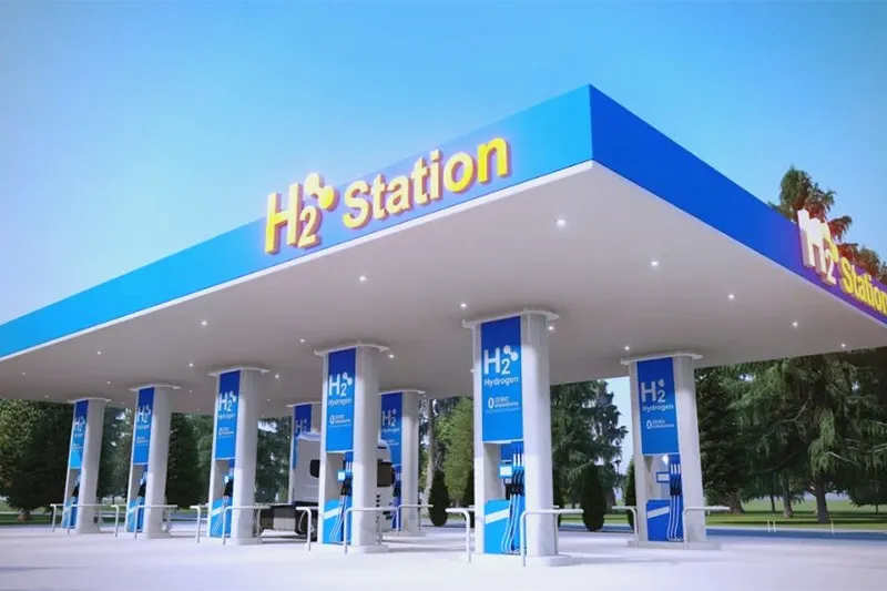 China super-large integrated energy station combining production and hydrogenation