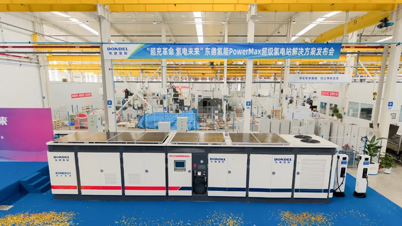 Dongdel Hydrogen Launches World’s First Off-Grid Supercharging Hydrogen Station-4