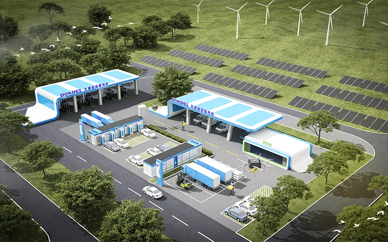 Hydrogen power station
