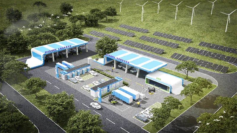 Dondel PowerMax Hydrogen Power Station-Grid Approval-Free · Zero-Carbon Park Solution-2