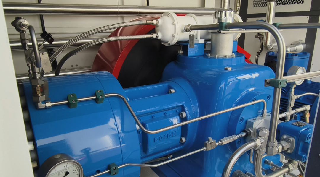 Dondel's proprietary diaphragm compressor unit
